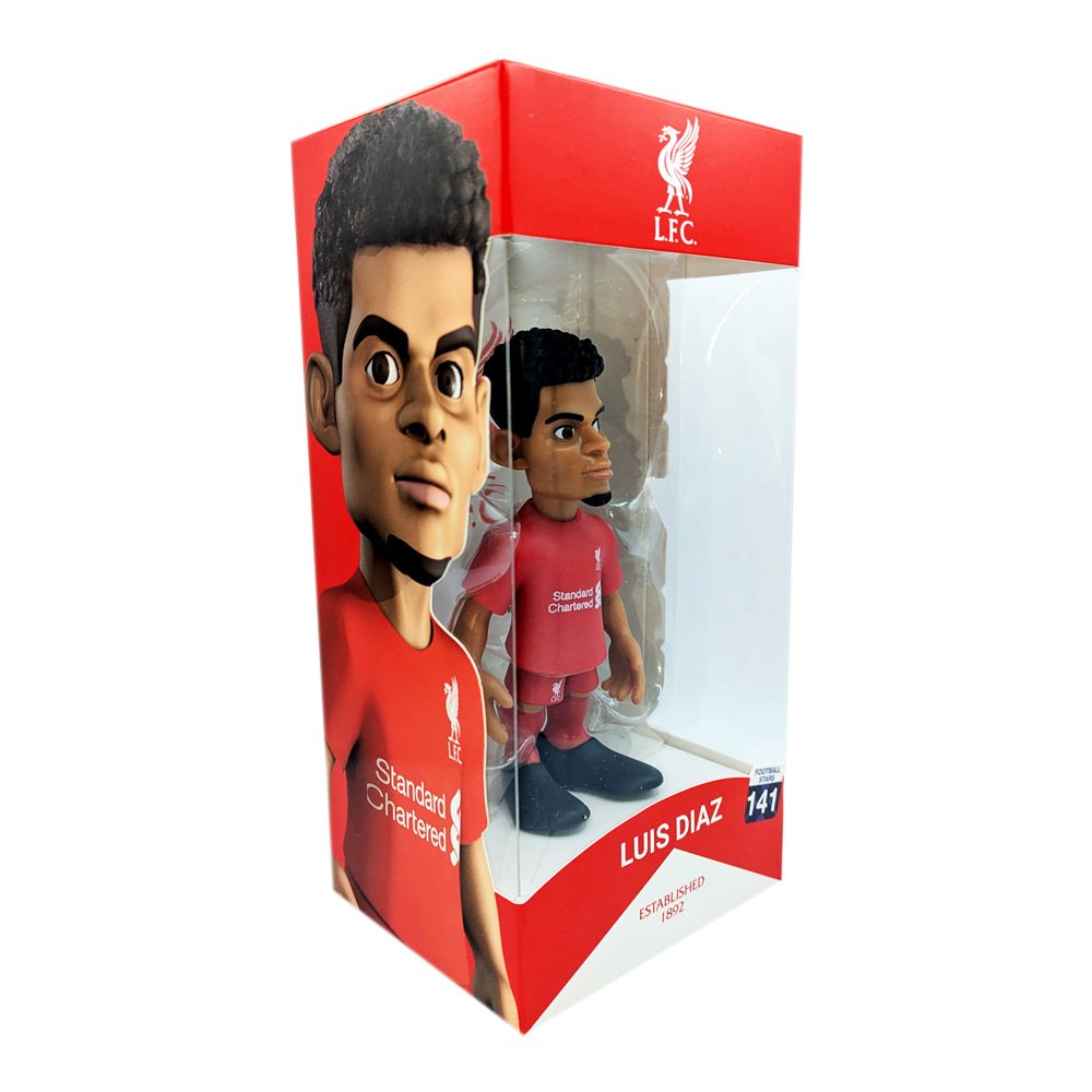 Minix Liverpool 12cm official figurines of Liverpool FC football stars in authentic kits