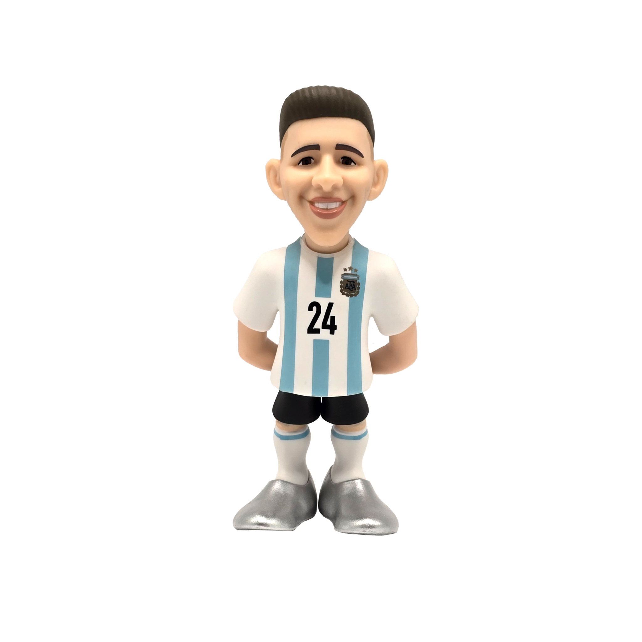 Minix Argentina 12cm collectible figurines featuring official AFA licensed football legends including Messi and Maradona