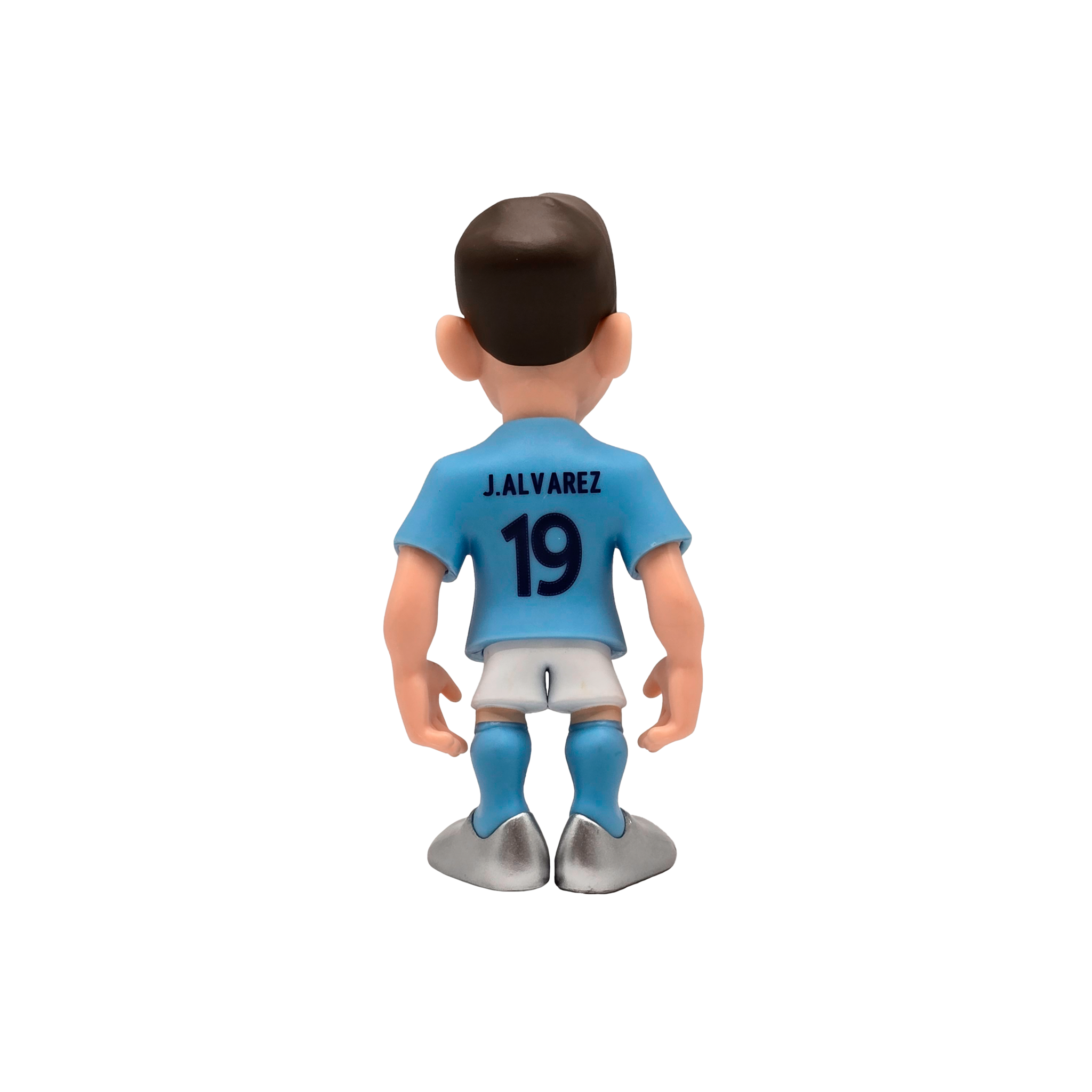 Minix Manchester City FC collectible figurines in official club kits showcasing Premier League players.
