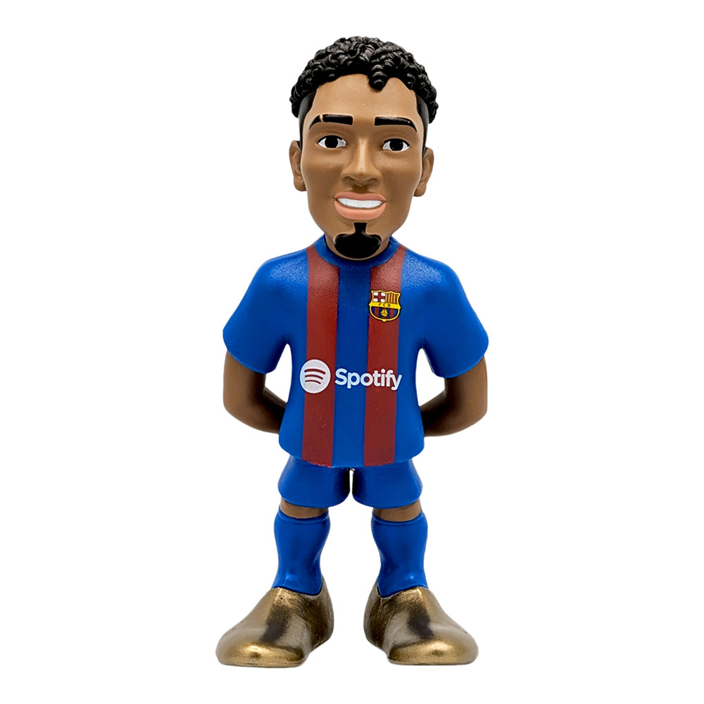 Minix Barcelona official licensed 12cm football star figurines in vibrant FC Barcelona kits for collectors and fans
