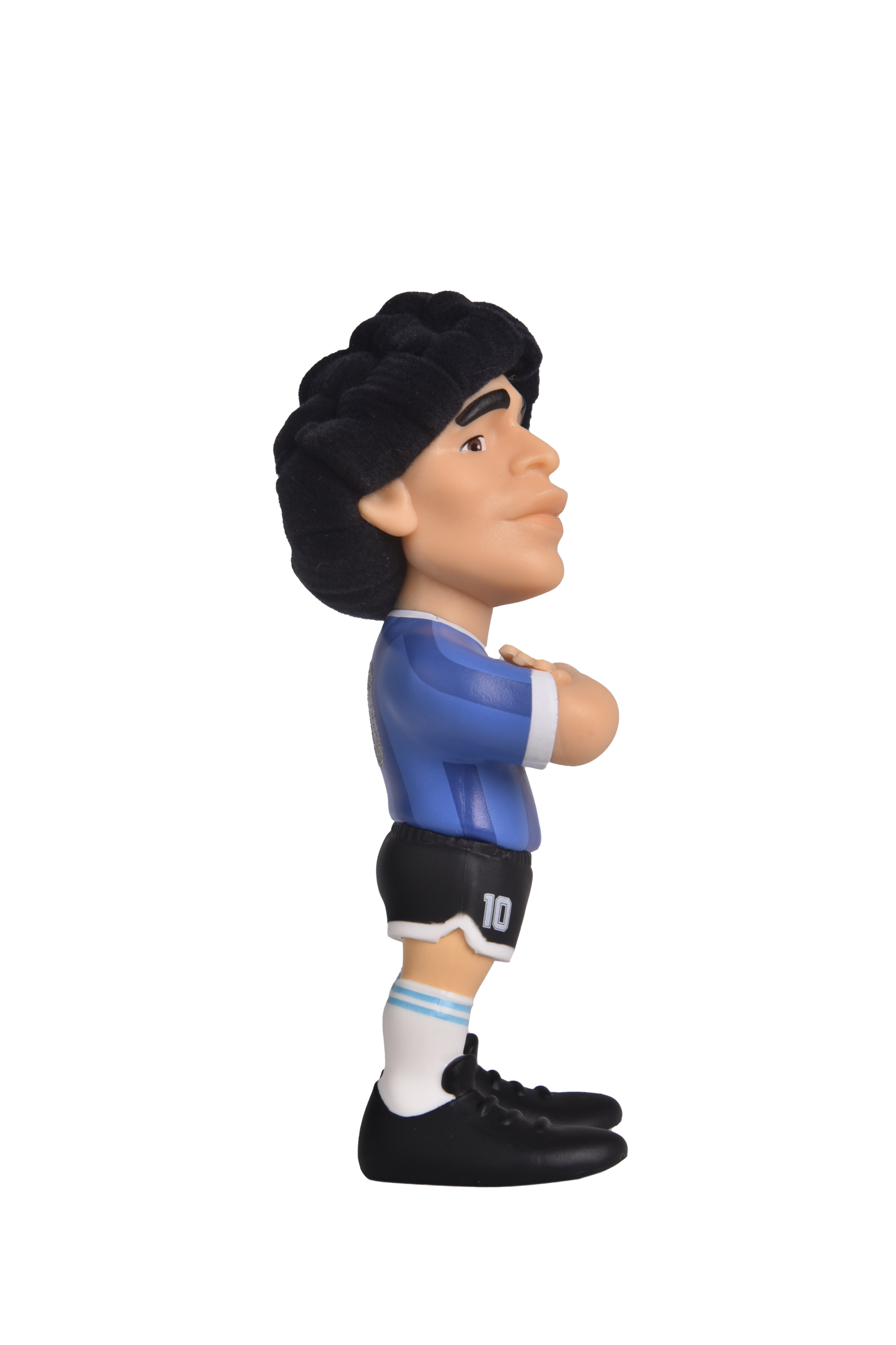 Minix Maradona 12cm collectible figurine in Napoli kit with authentic likeness and detailed football uniform