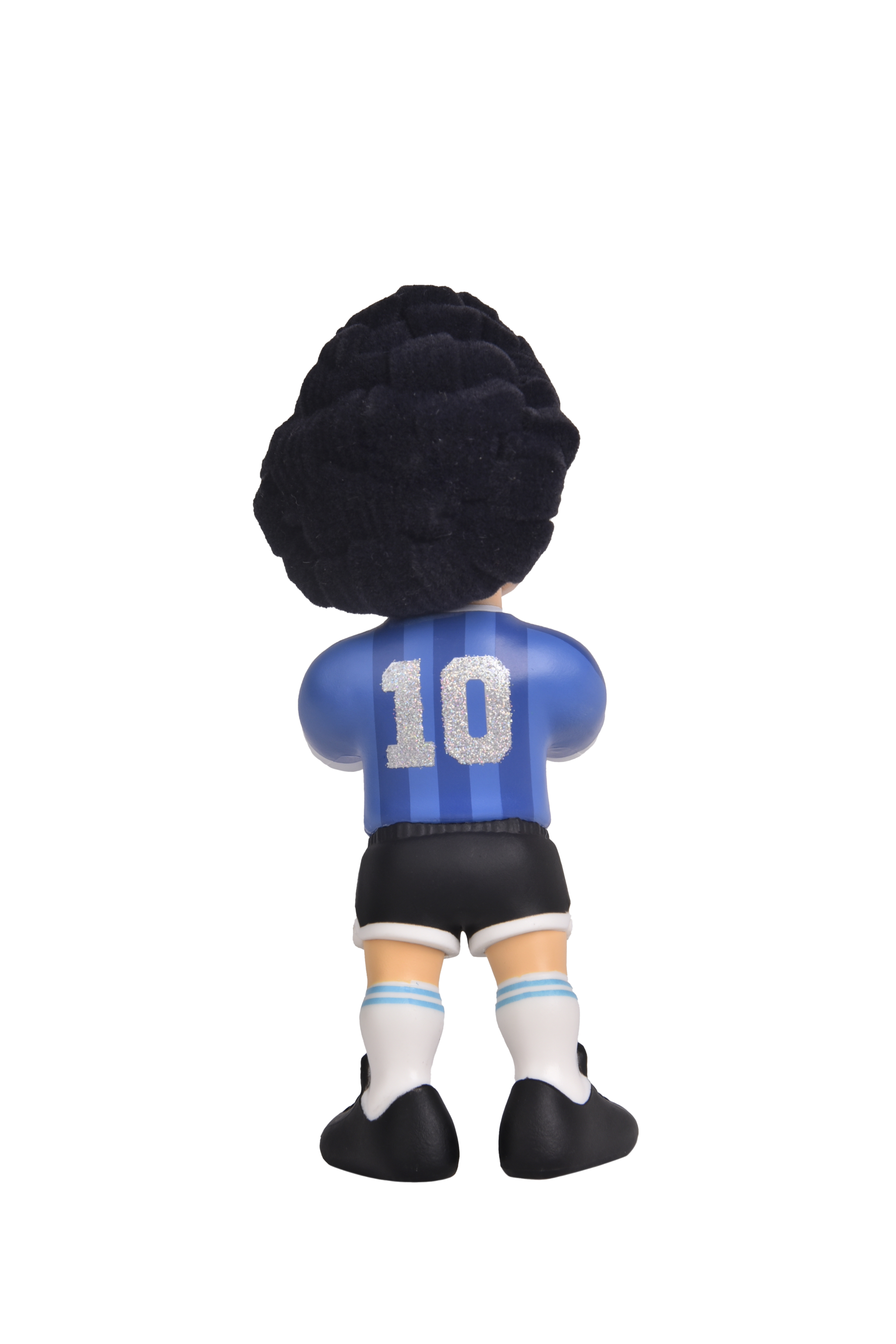 Minix Maradona 12cm collectible figurine in Napoli kit showcasing iconic football legend Diego Maradona