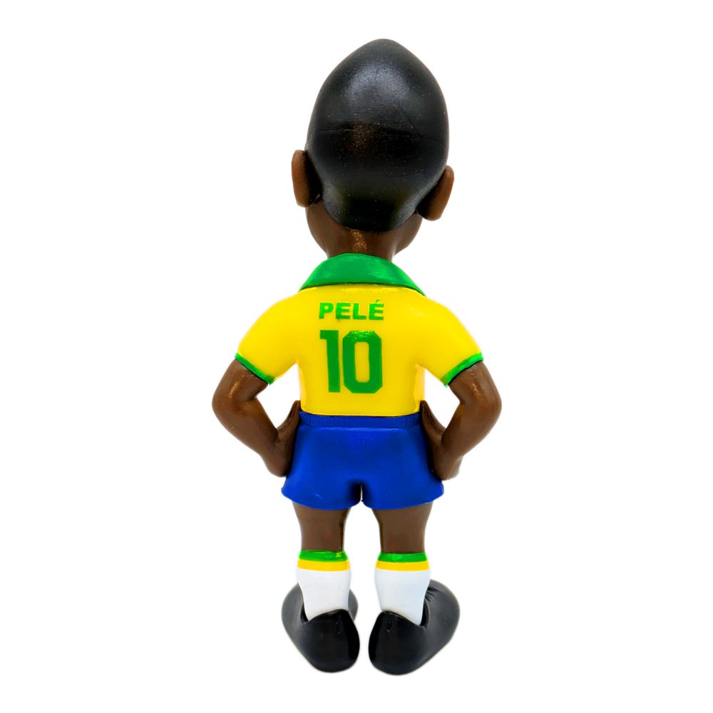 Minix Pele collectible figurine showcasing iconic football kits and legendary details