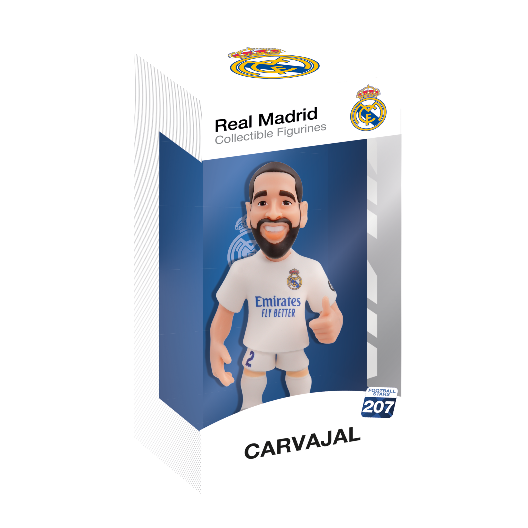Minix Real Madrid 12cm collectible football player figurine with detailed kit and expression