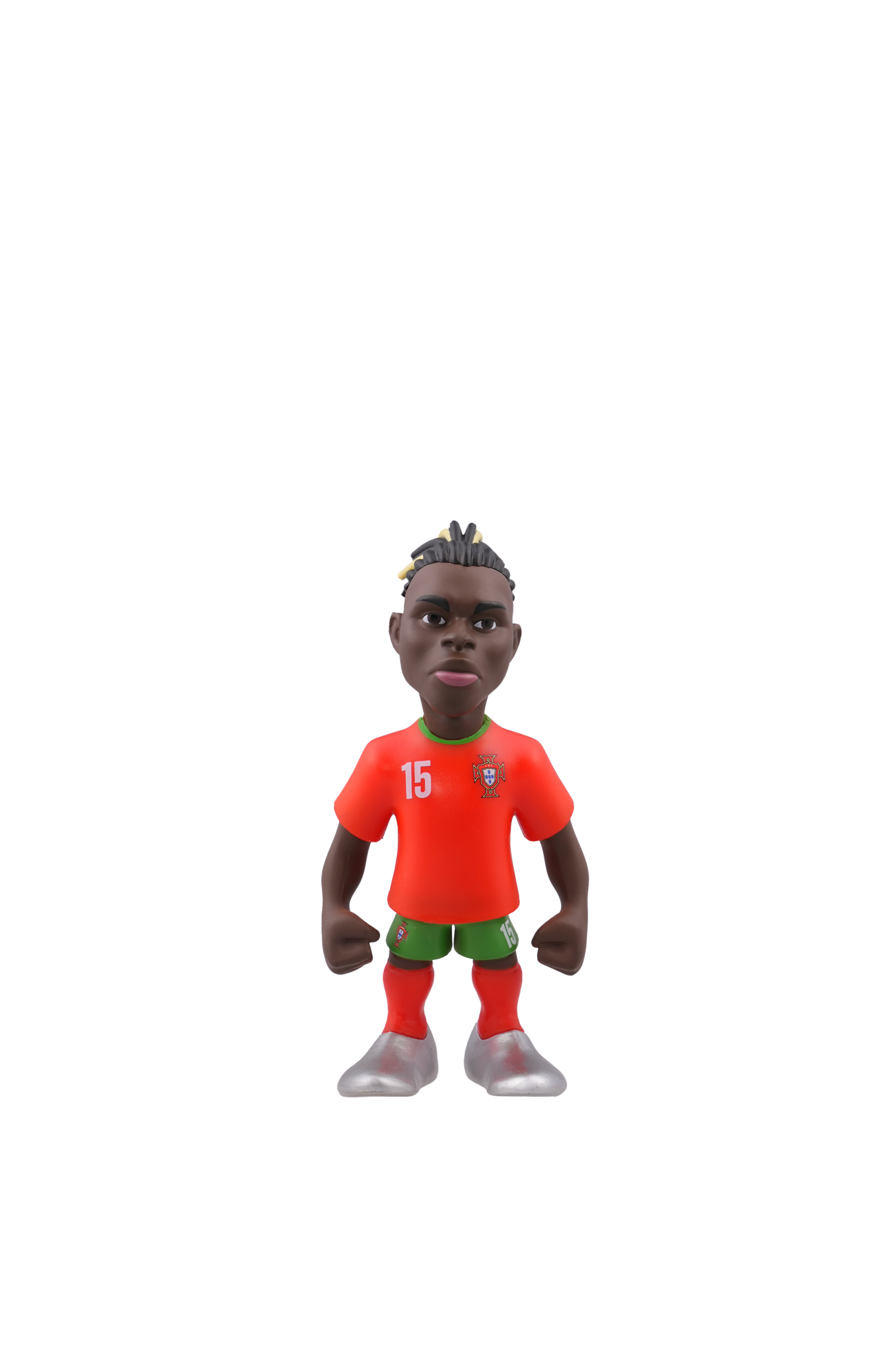 Minix Portugal 12cm collectible figurine in official red and green kit with number 15.