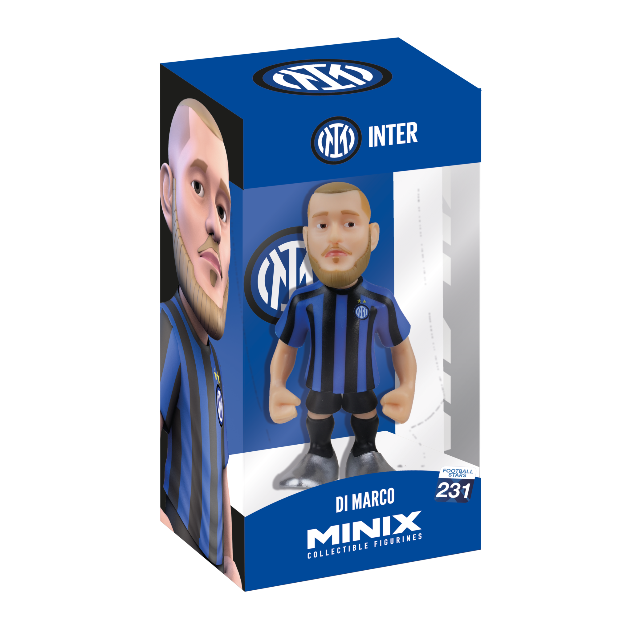 Minix Inter Milan 12cm official licensed football player figurines in authentic kits