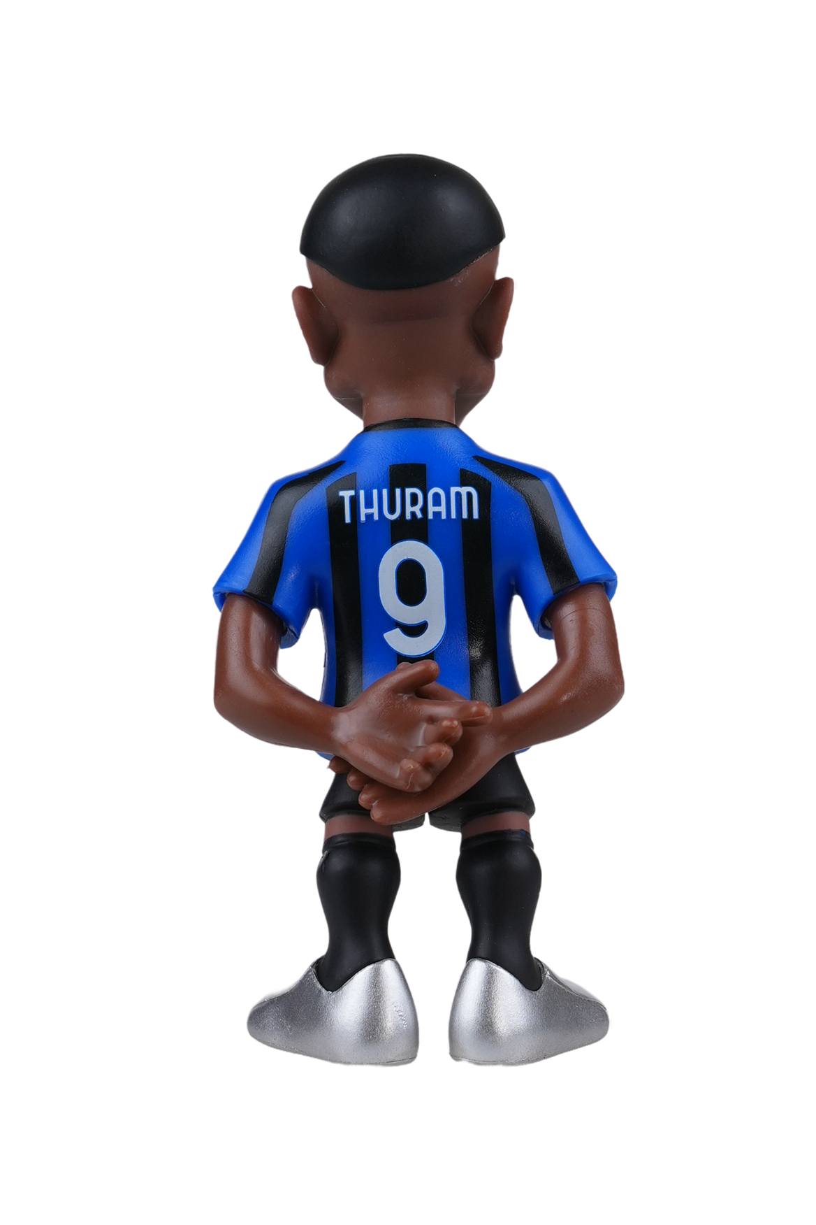 Officially licensed 12cm Minix Inter Milan football star figurines displaying detailed player sculpts and authentic kits