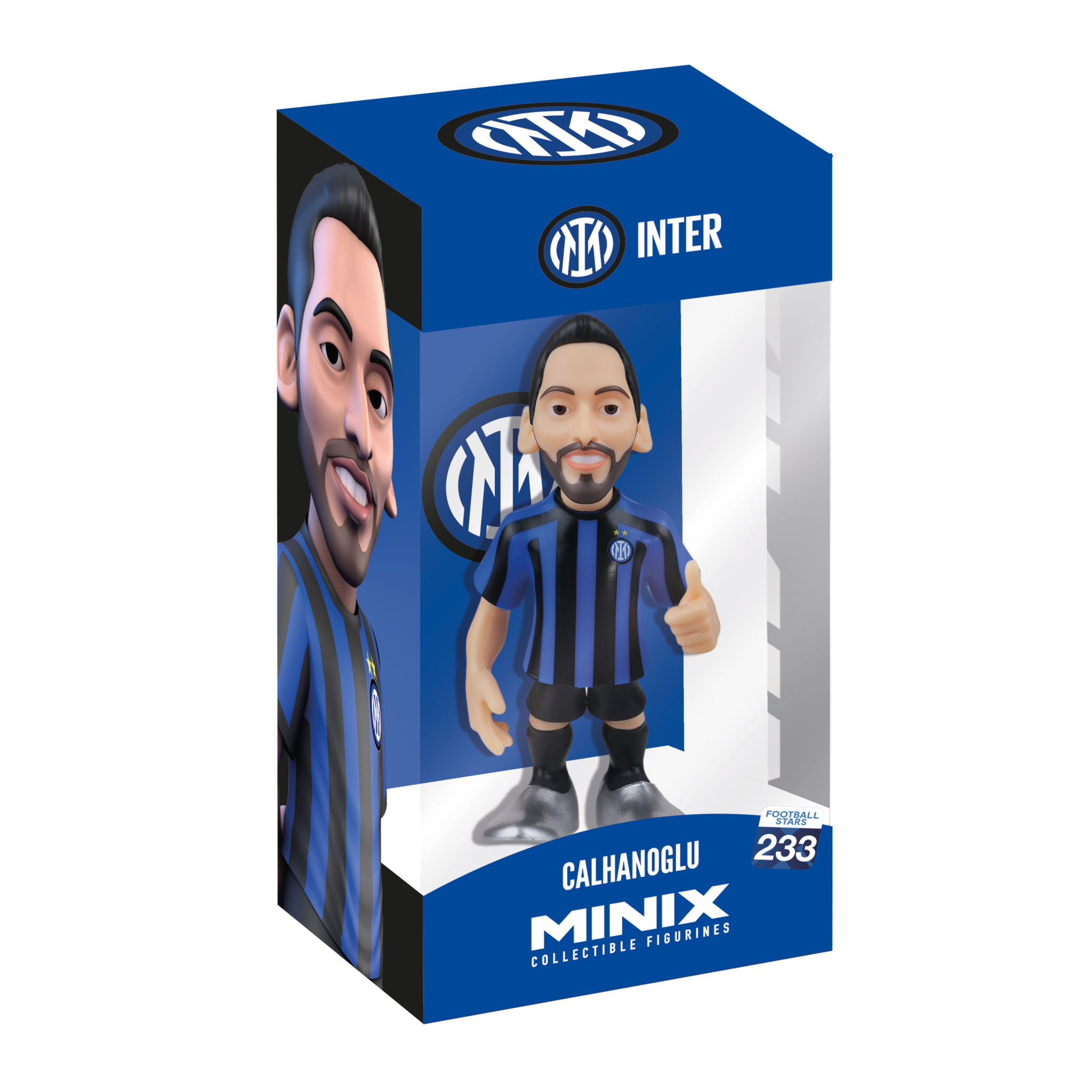 Minix Inter Milan 12cm official licensed football player figurines showcasing detailed Inter Milan team kits and top Serie A stars.