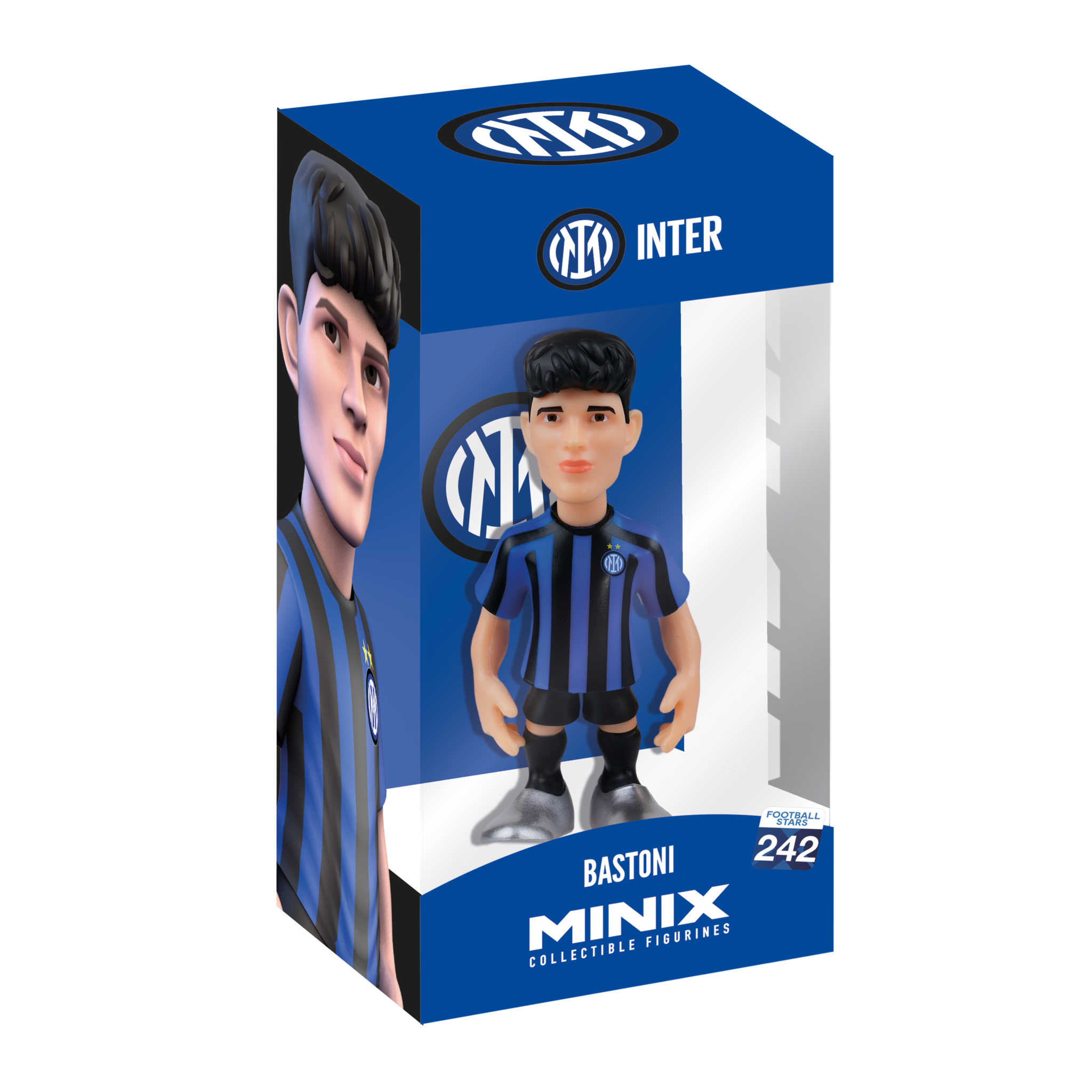 Minix Inter Milan 12cm official licensed football player figurines showcasing authentic team kits and top Serie A stars