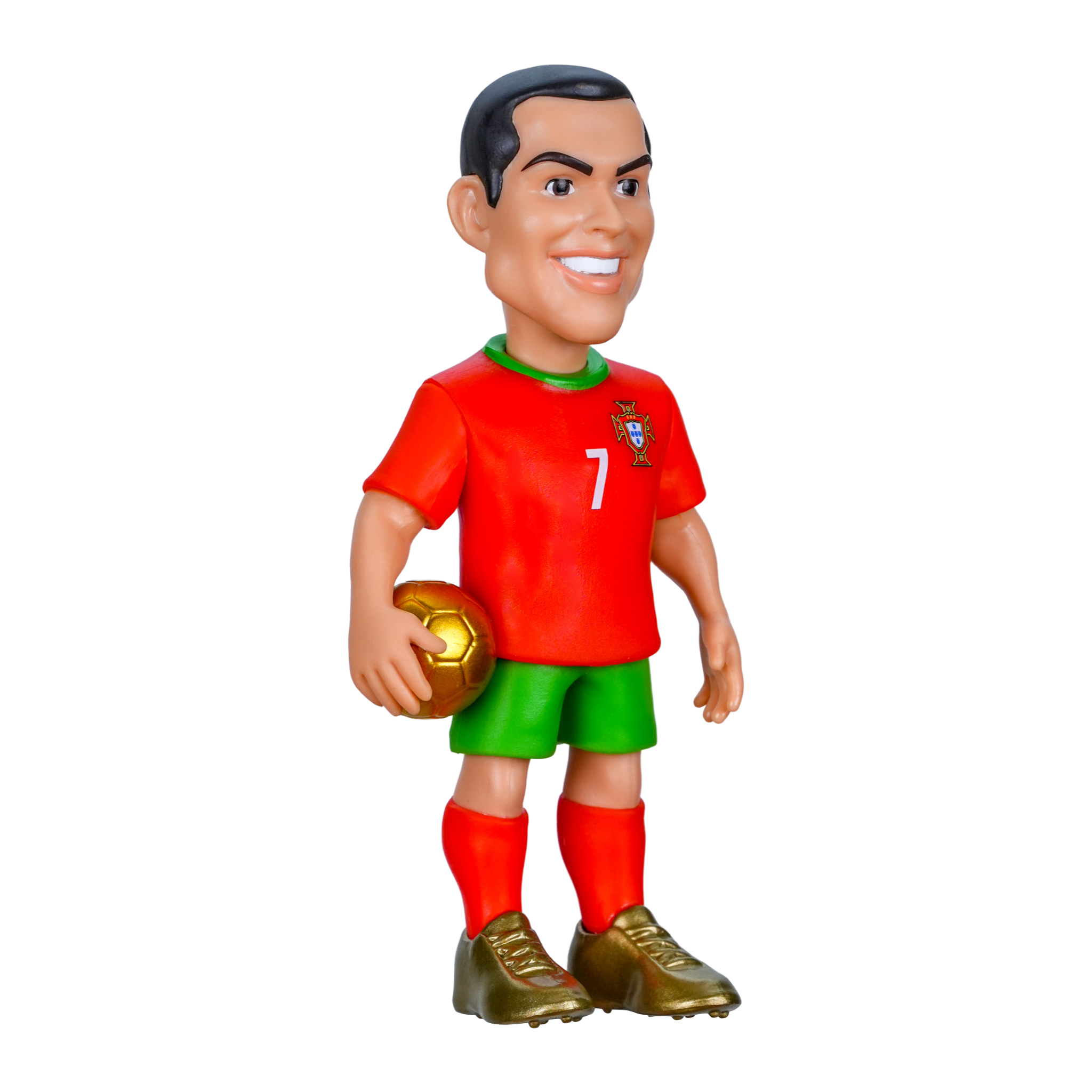 Minix Cristiano Ronaldo 12cm Portugal football collectible figurine in official kit