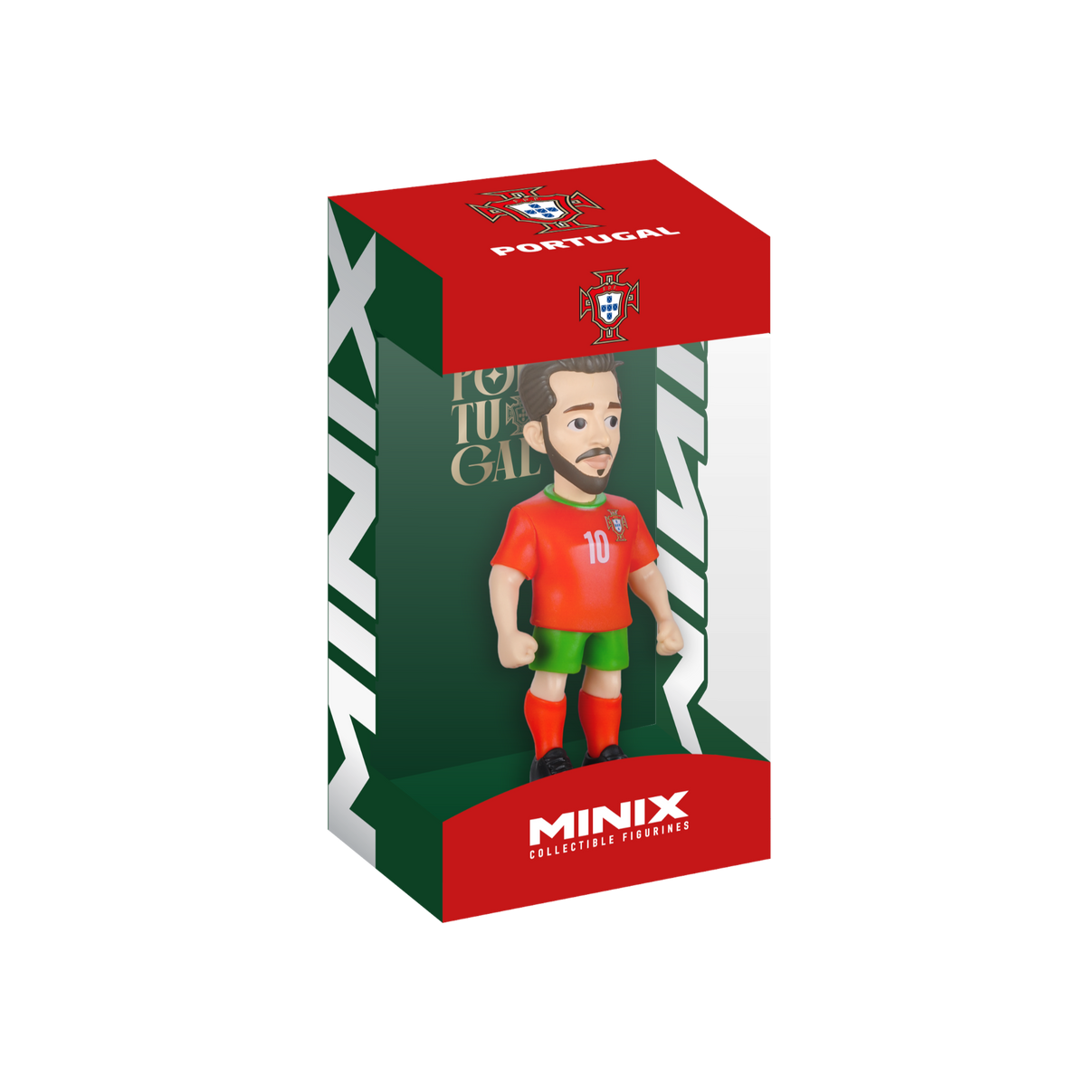 Minix Bernardo Silva Portugal 12cm collectible figurine in official national team kit