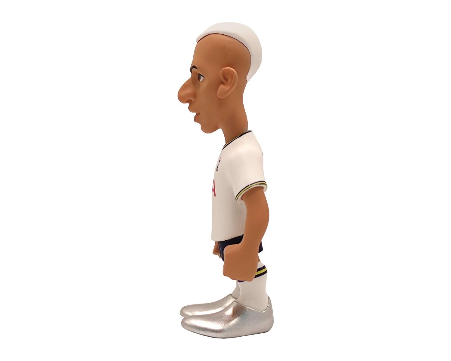 MINIX collectible figurine of football star Richarlison 12cm in white uniform with detailed sculpting and stylish packaging