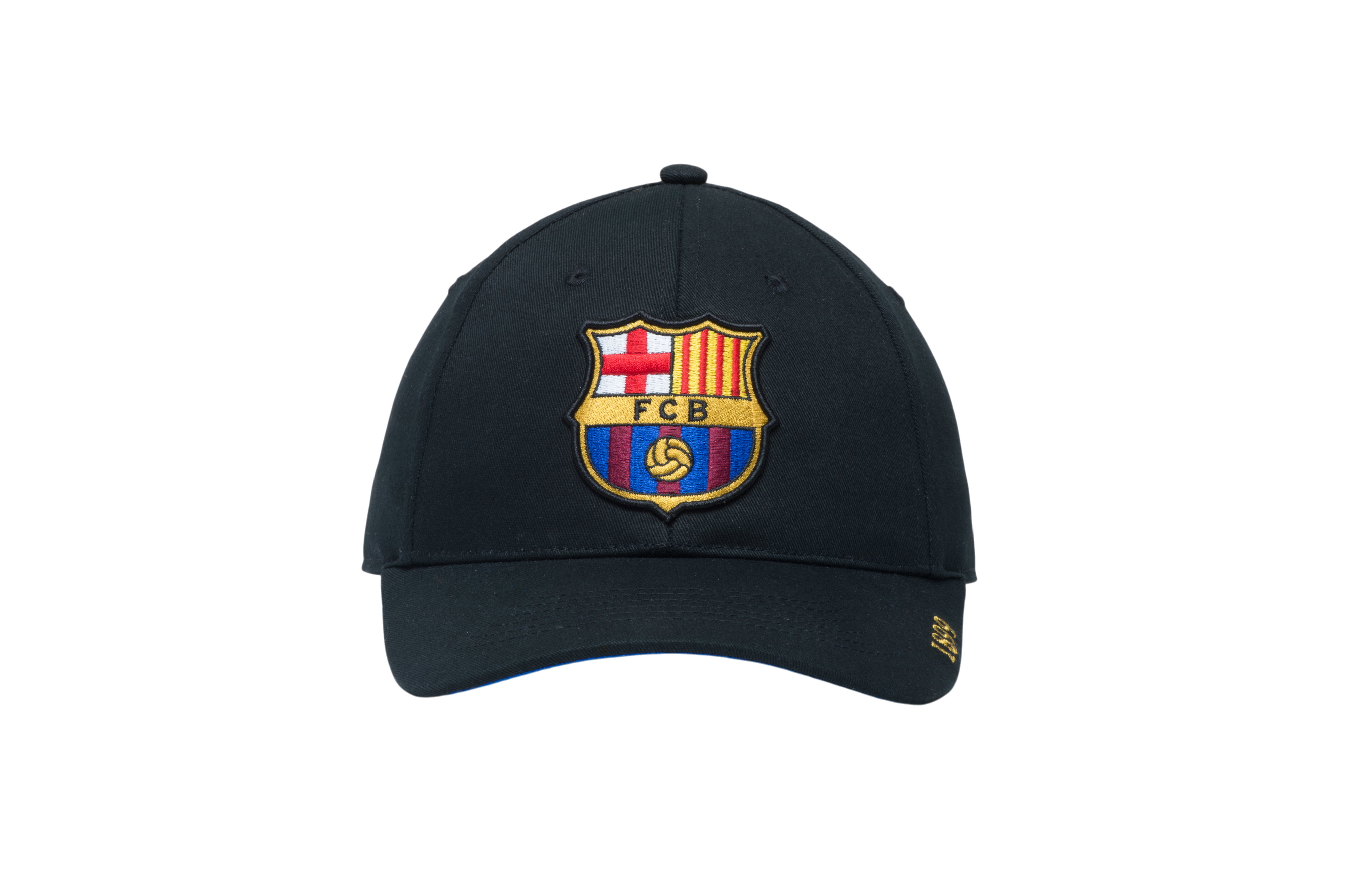 Barcelona Cap Fan Ink officially licensed with embroidered crest and breathable polyester