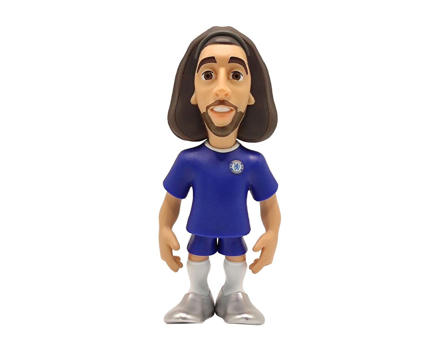 Minix Chelsea FC Marc Cucurella 12cm collectible figurine in blue official uniform with nameplate and display base