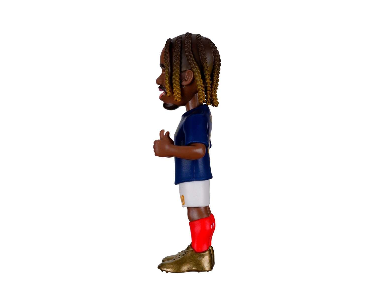 Minix France National Team collectible figurine of Bradley Barcola in official kit standing 12cm tall