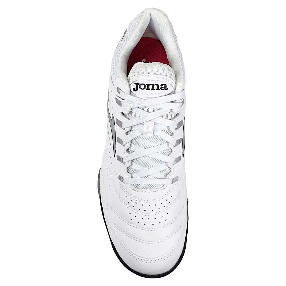 Blue Joma Mens Turf Slippers synthetic leather futsal shoes with durable sole and ventilation perforations