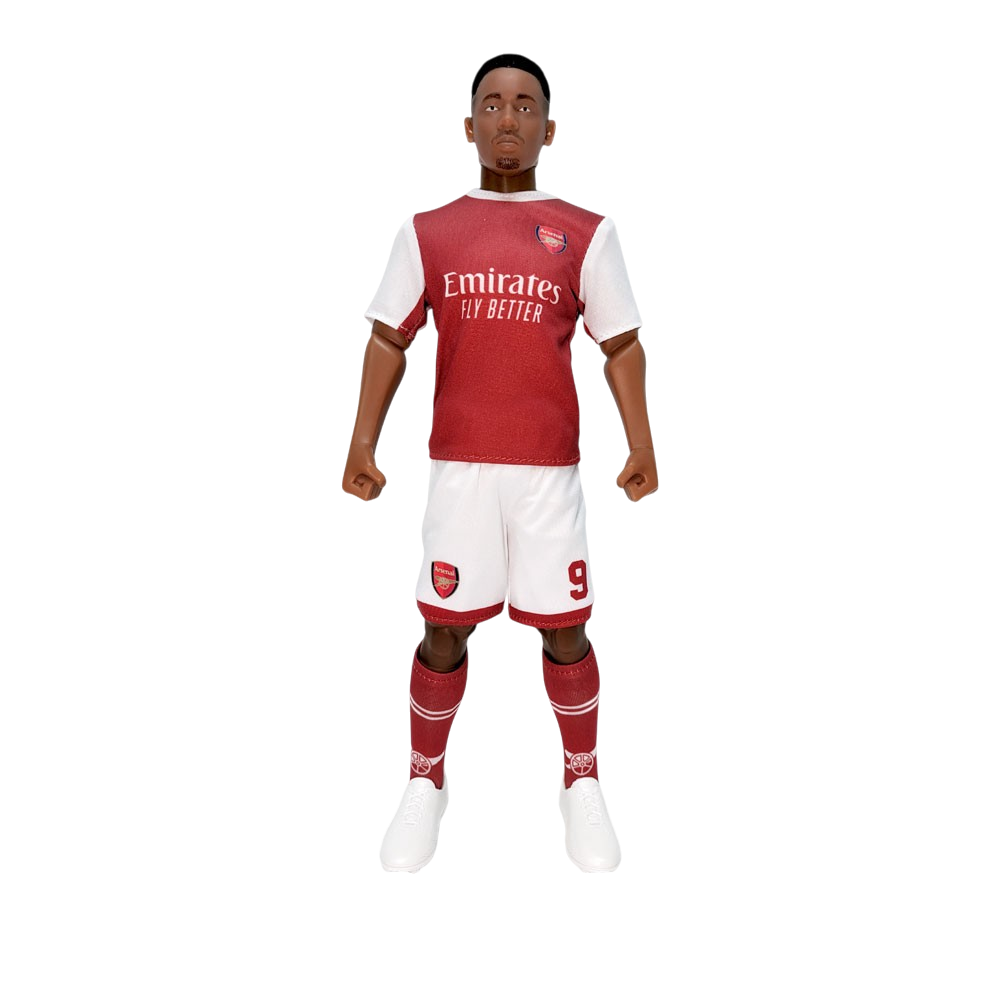 Sockers officially licensed 30cm soccer hero figurine wearing Arsenal kit