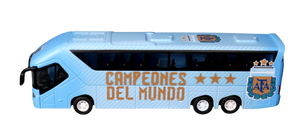 Official soccer mini bus toy replica for fans and collectors with authentic team branding