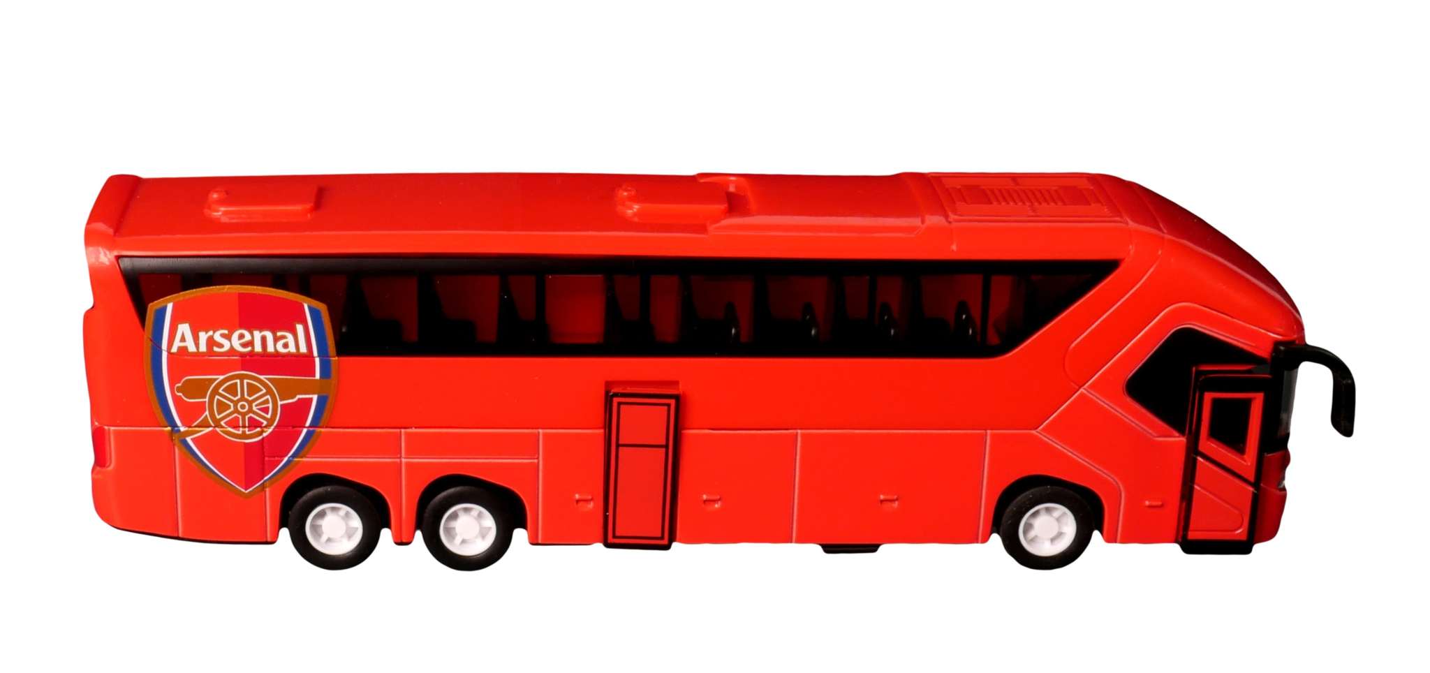 Official Soccer Mini Bus Toy collectible with authentic team colors and detailed design