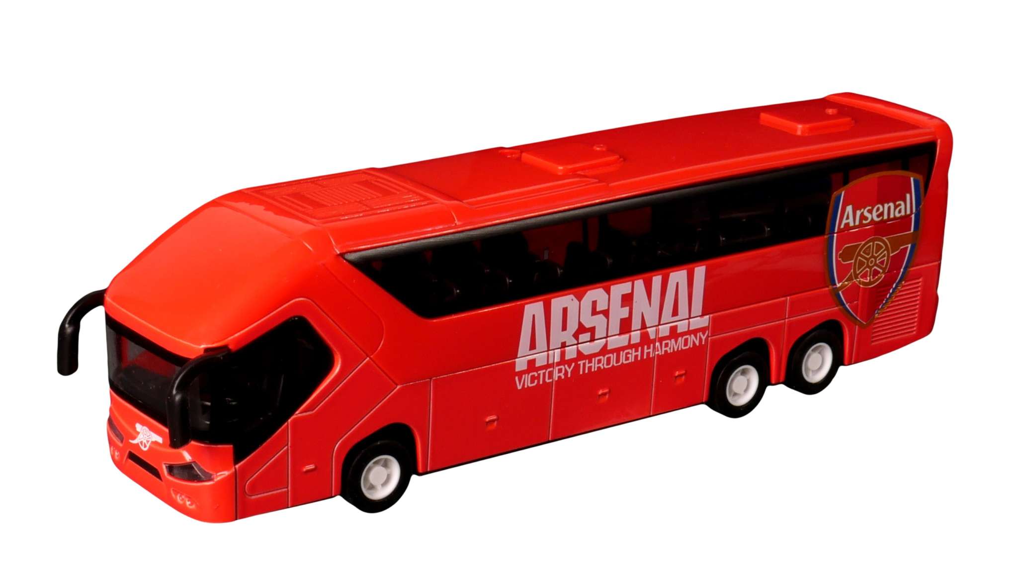 Die-cast Mini Bus Toy soccer team bus replica for collectors and fans