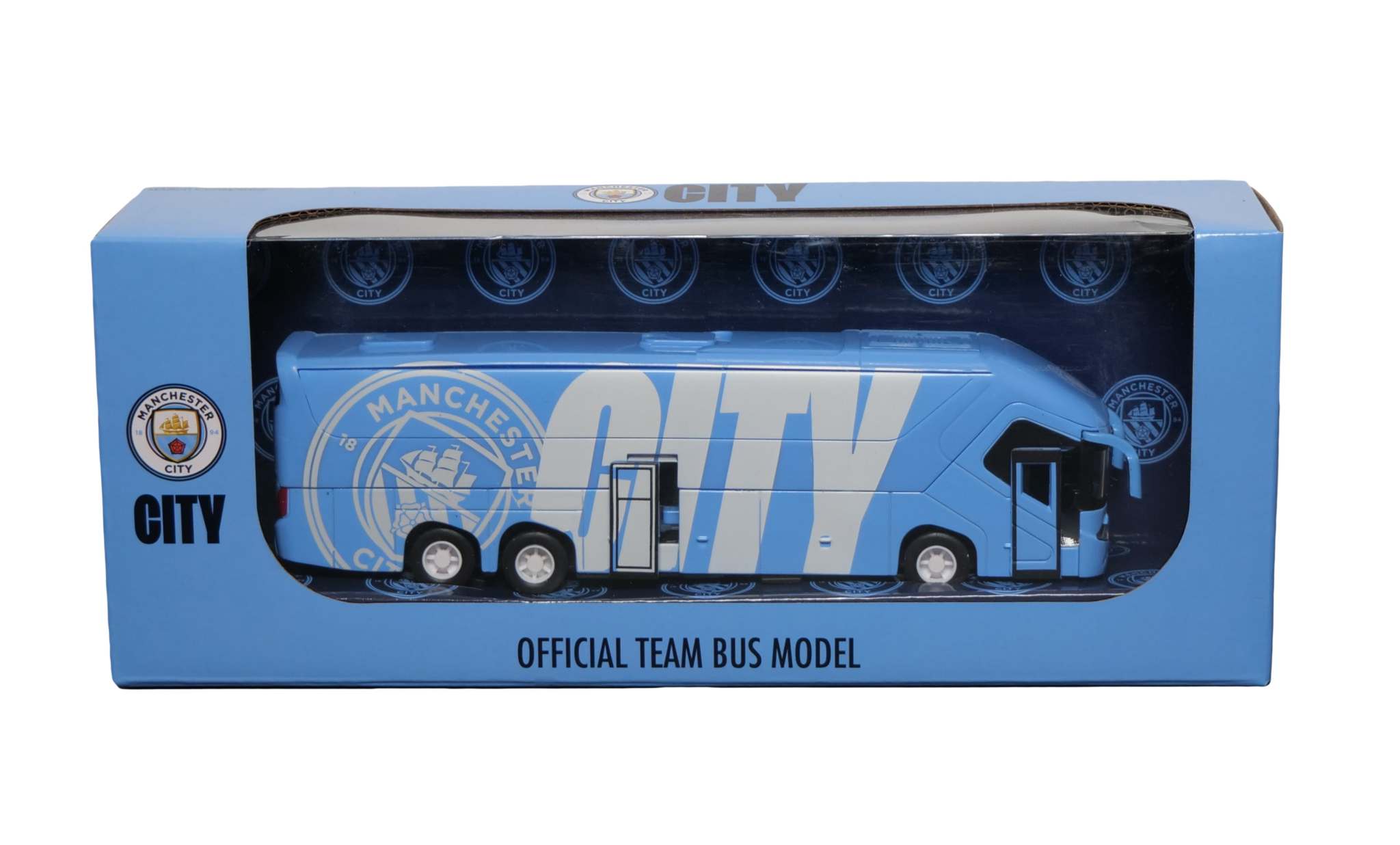 Mini Bus Toy Man City