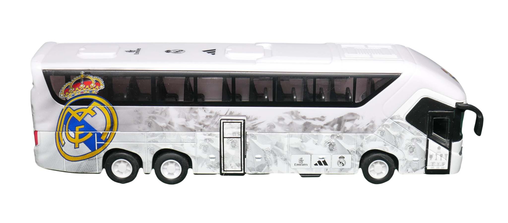 Official soccer Mini Bus Toy collectible with die-cast detailing for football fans