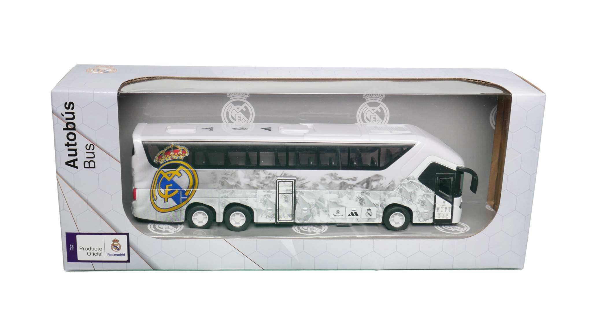Official Soccer Mini Bus Toy collectible with authentic team colors and detailed design