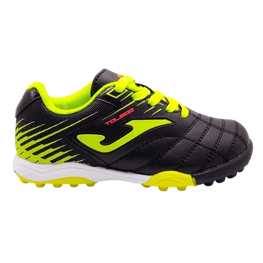 Joma Toledo Junior Kids Turf Soccer Shoes for comfortable, durable, and grippy youth soccer play