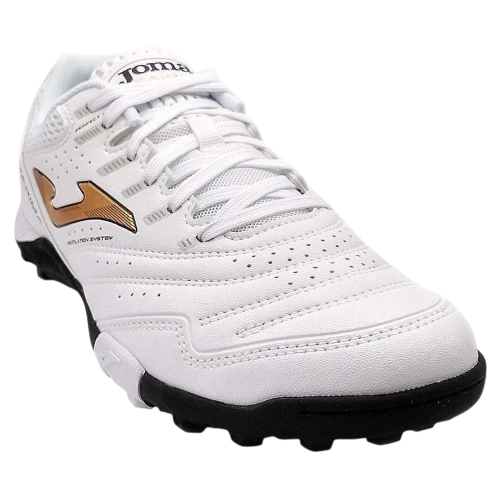 Joma Maxima turf soccer shoes with superior traction, lightweight design, and stylish look for adult players