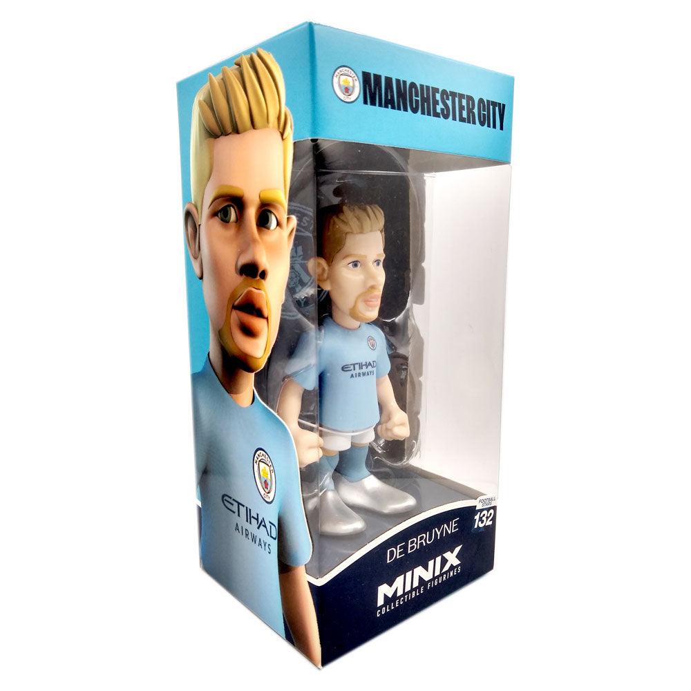 Minix Manchester City official 12cm figurines showcasing club icons and legends in authentic kits
