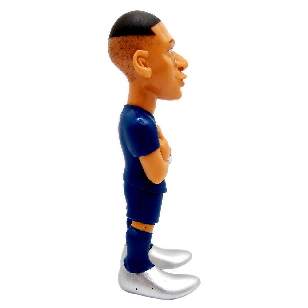 Minix PSG 12cm collectible football figurines featuring Kylian Mbappé and Dembélé in vibrant detail