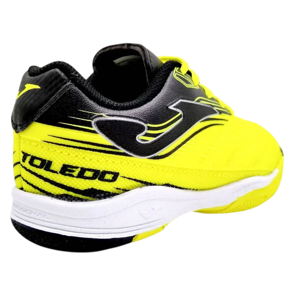 Joma Toledo Junior Indoor Soccer Shoes for kids with lightweight, flexible design and excellent indoor grip