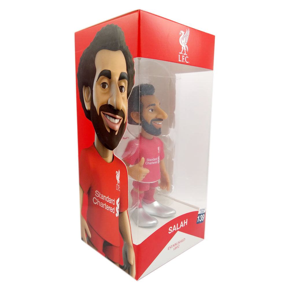 Minix Liverpool Minix figurine of Mohamed Salah 12cm in red kit packaging