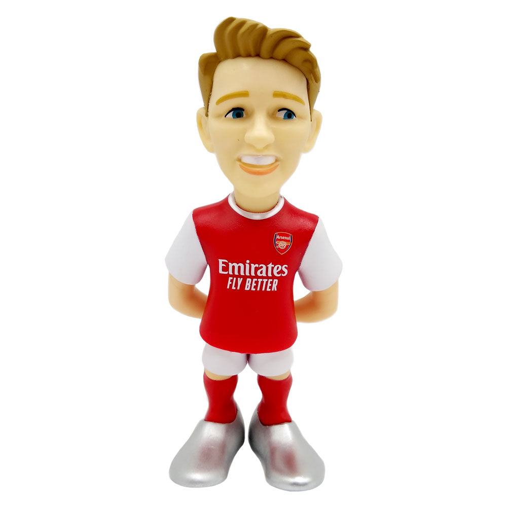 Minix Arsenal 12cm football star figurine in official red and white kit with Emirates sponsor logo
