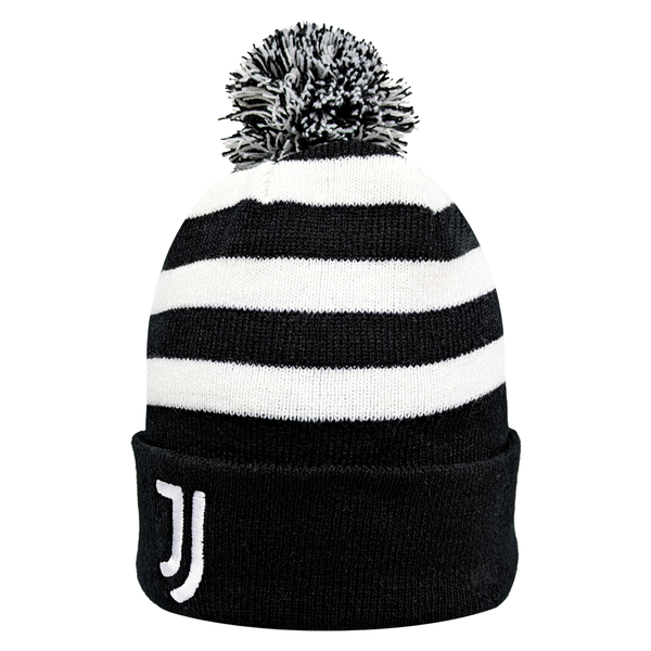 Football Beanie licensed soccer knit cap with embroidered team logo by Fan Ink