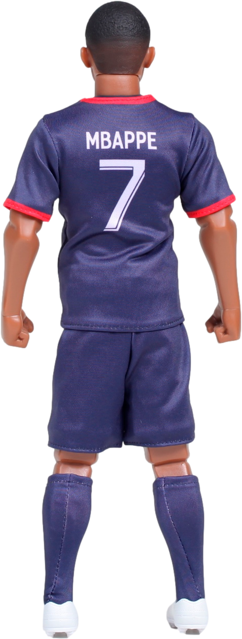 Sockers officially licensed 30cm soccer hero figurine of Mbappe in detailed uniform