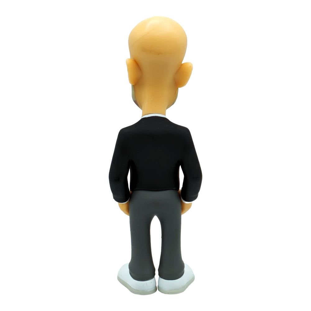 Minix Manchester City Football Stars collectible figurine back view with detailed design and club-themed apparel