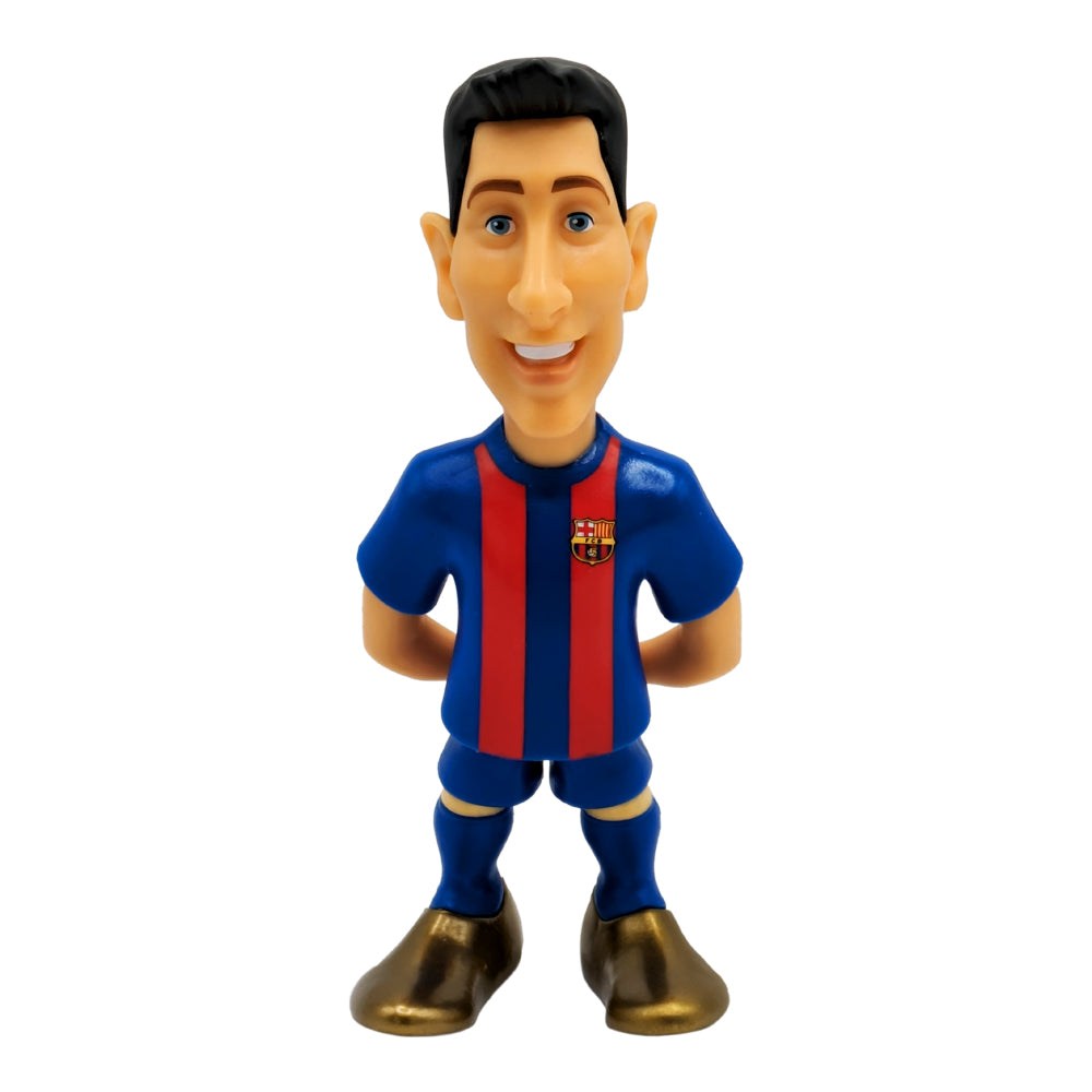 Official Minix Barcelona Football Stars 12cm figurines in vibrant Barça kits for collectors and fans