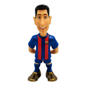 Minix Barcelona official licensed football star figurines showcasing detailed FC Barcelona players in vibrant team kits.