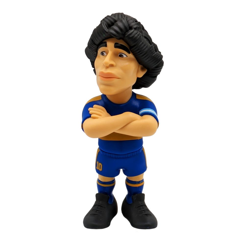 Minix Maradona 12cm collectible figurine capturing Diego Maradona in iconic football kits