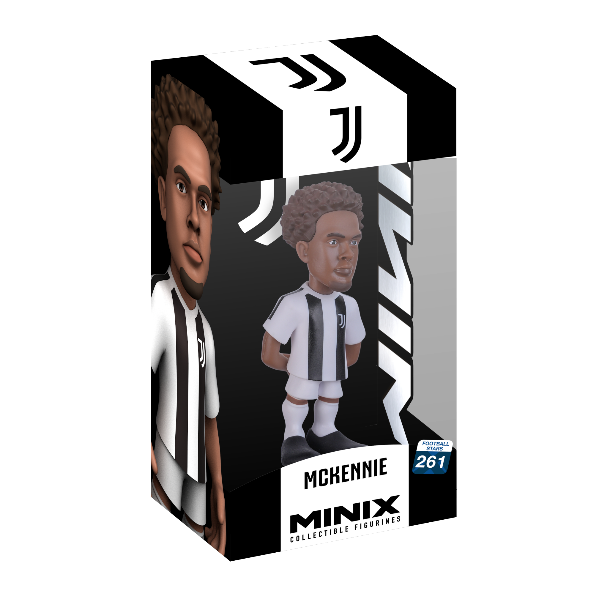 Minix 12cm Juventus FC collectible football star figurine with high detail and authentic team kit