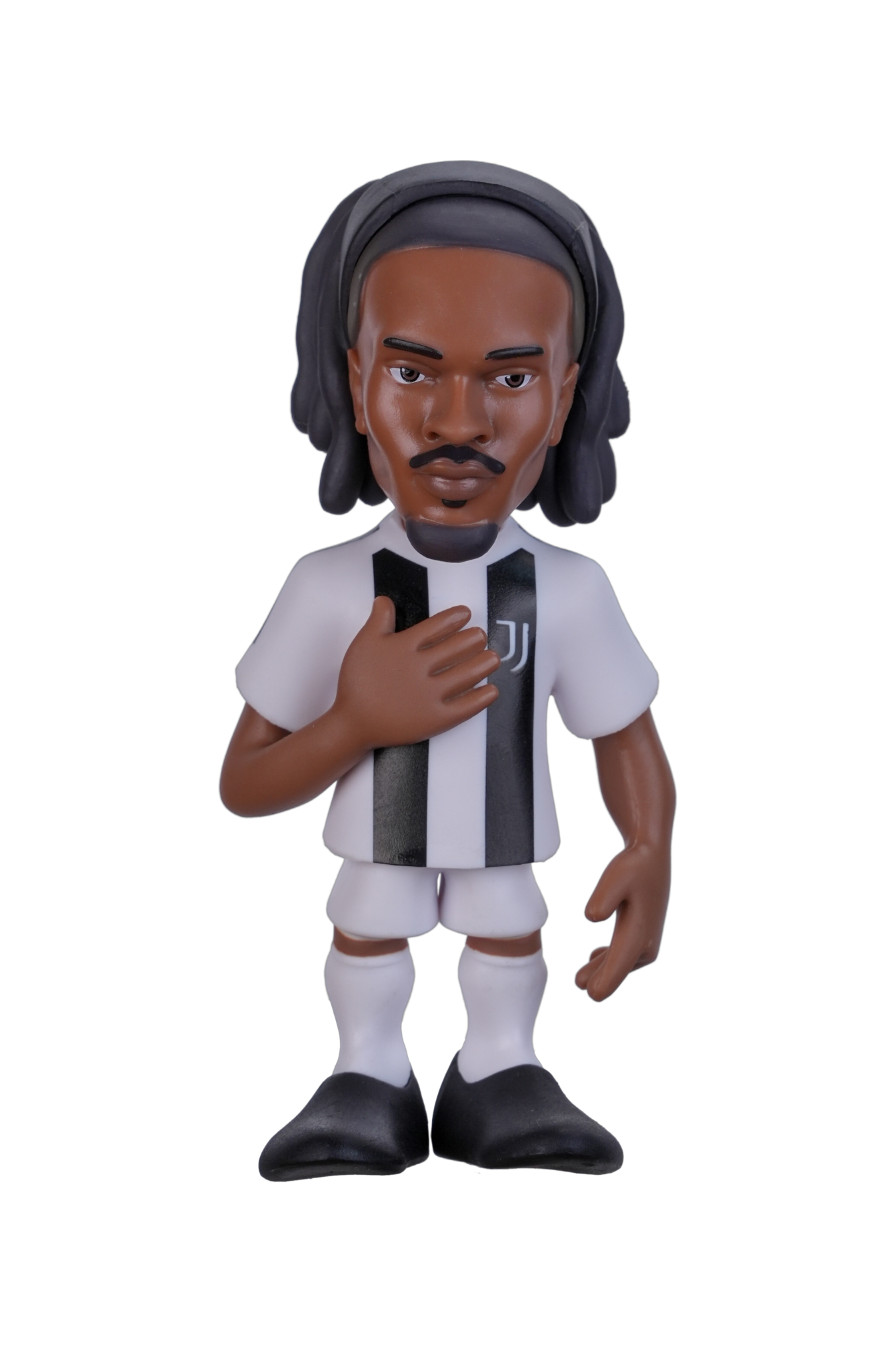 Minix 12cm highly detailed Juventus FC football star figurine in authentic club kit collectible for soccer fans and collectors
