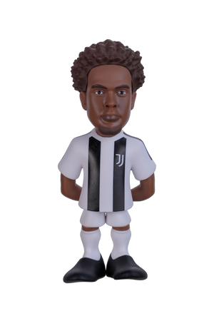 Minix 12cm Juventus FC collectible football star figurine with detailed team kit and dynamic pose