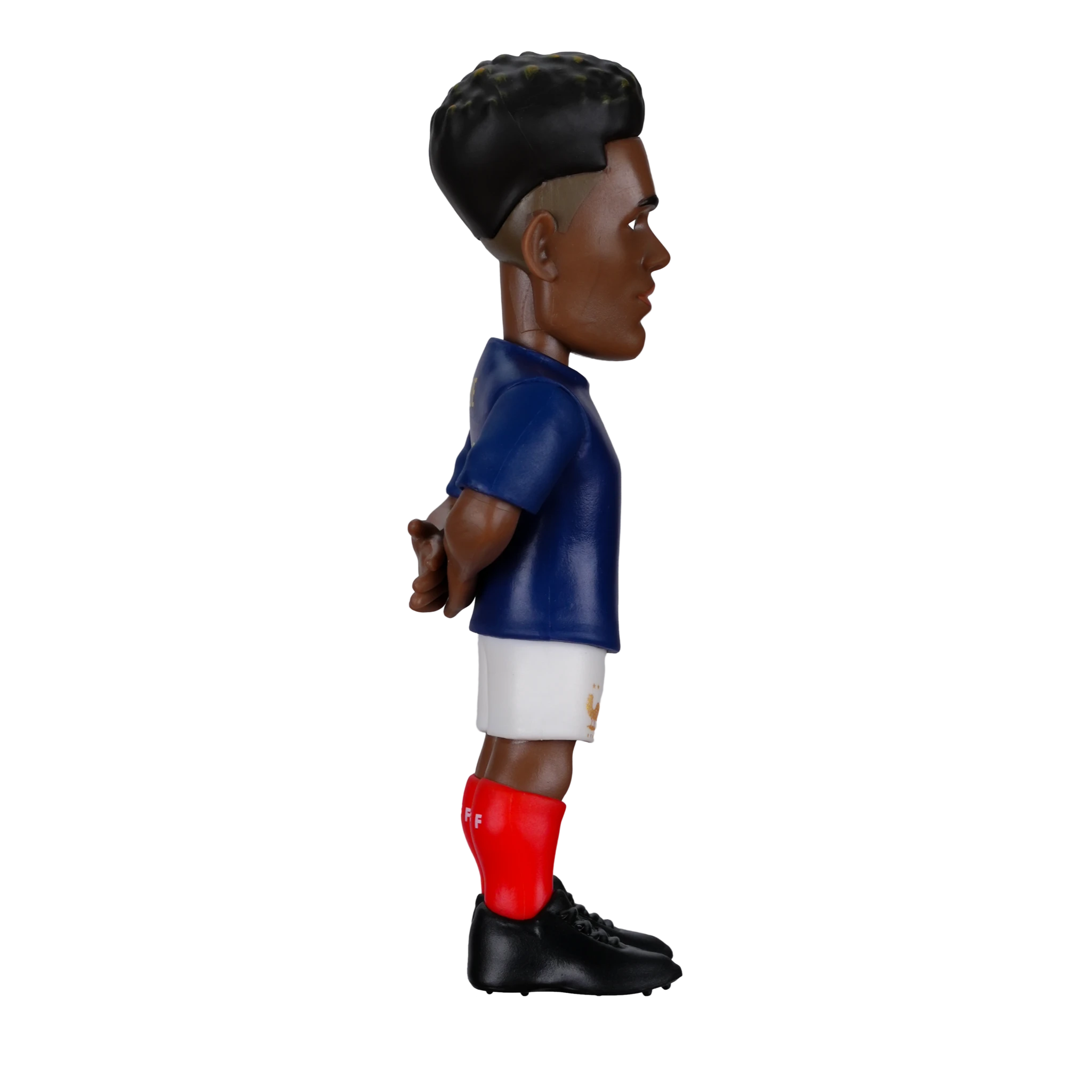 SGP Minix 12cm collectible figurine of DΓ©sirΓ© DouΓ© in the blue and white France national football team kit