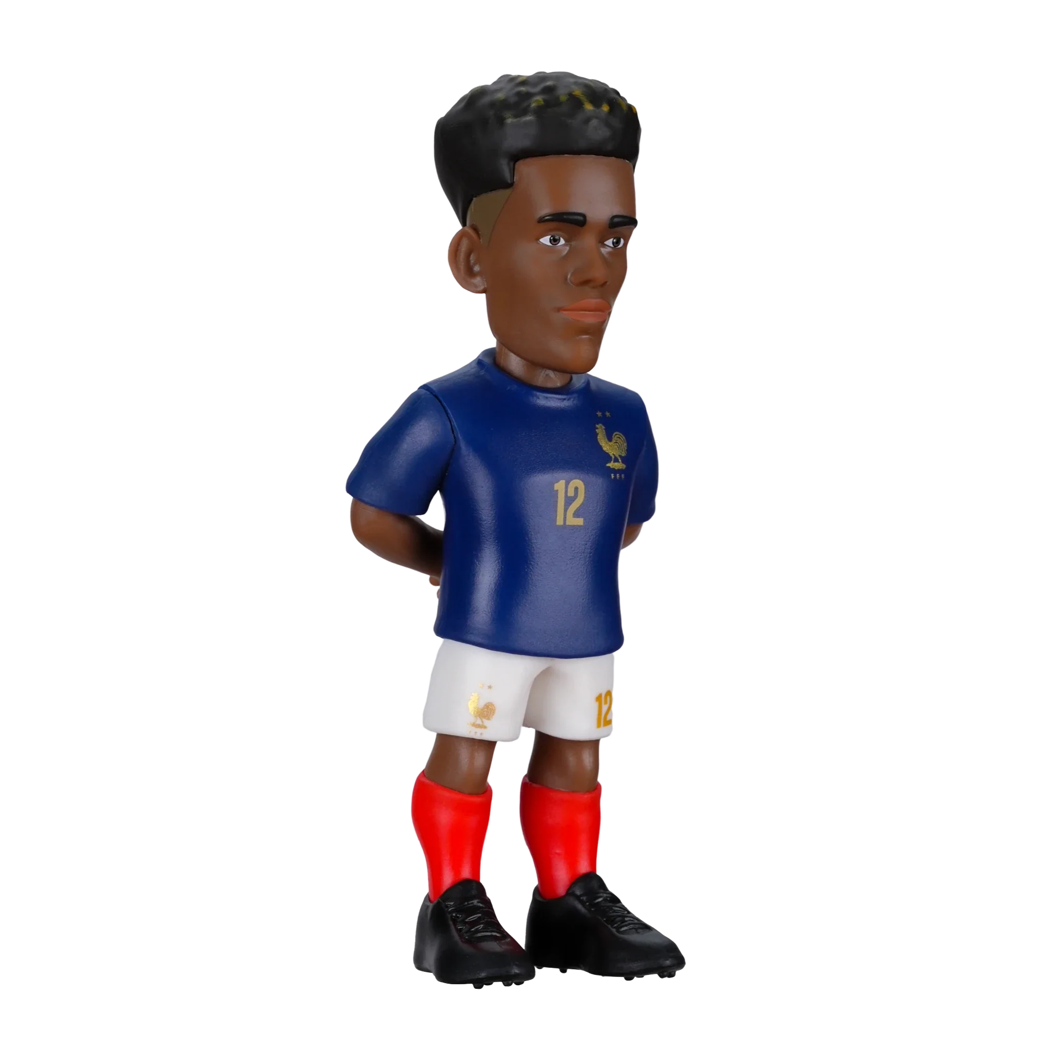 Minix Désiré Doué 12cm collectible figurine in official France FFF football kit