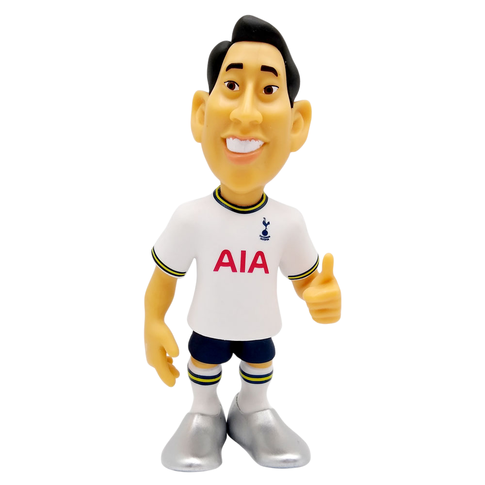 Officially licensed 12cm Minix Spurs collectible figurines featuring Tottenham Hotspur football stars in detailed kits and dynamic poses