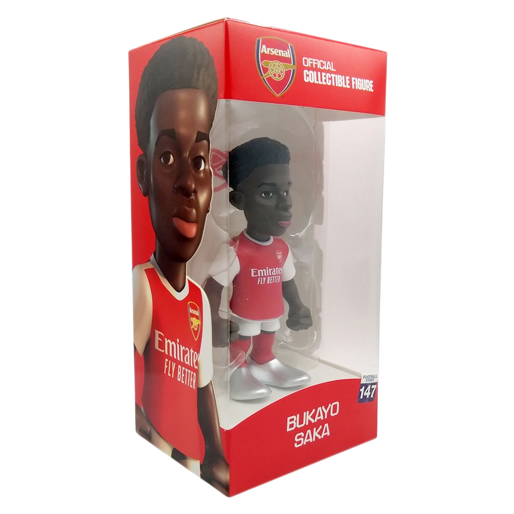 Minix Arsenal 12cm football star figurines with authentic kits and iconic poses