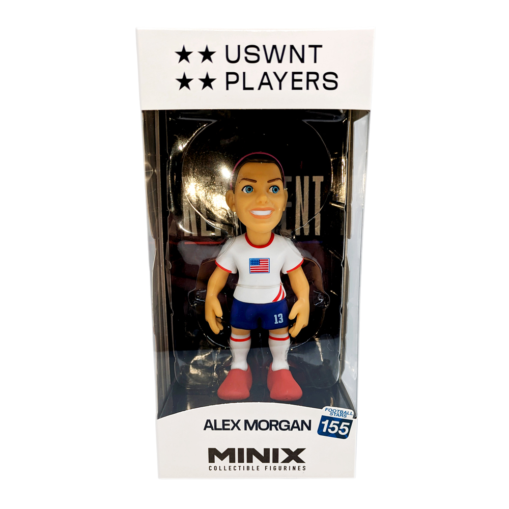 Minix Alex Morgan 12cm official USWNT collectible figurine in team kit