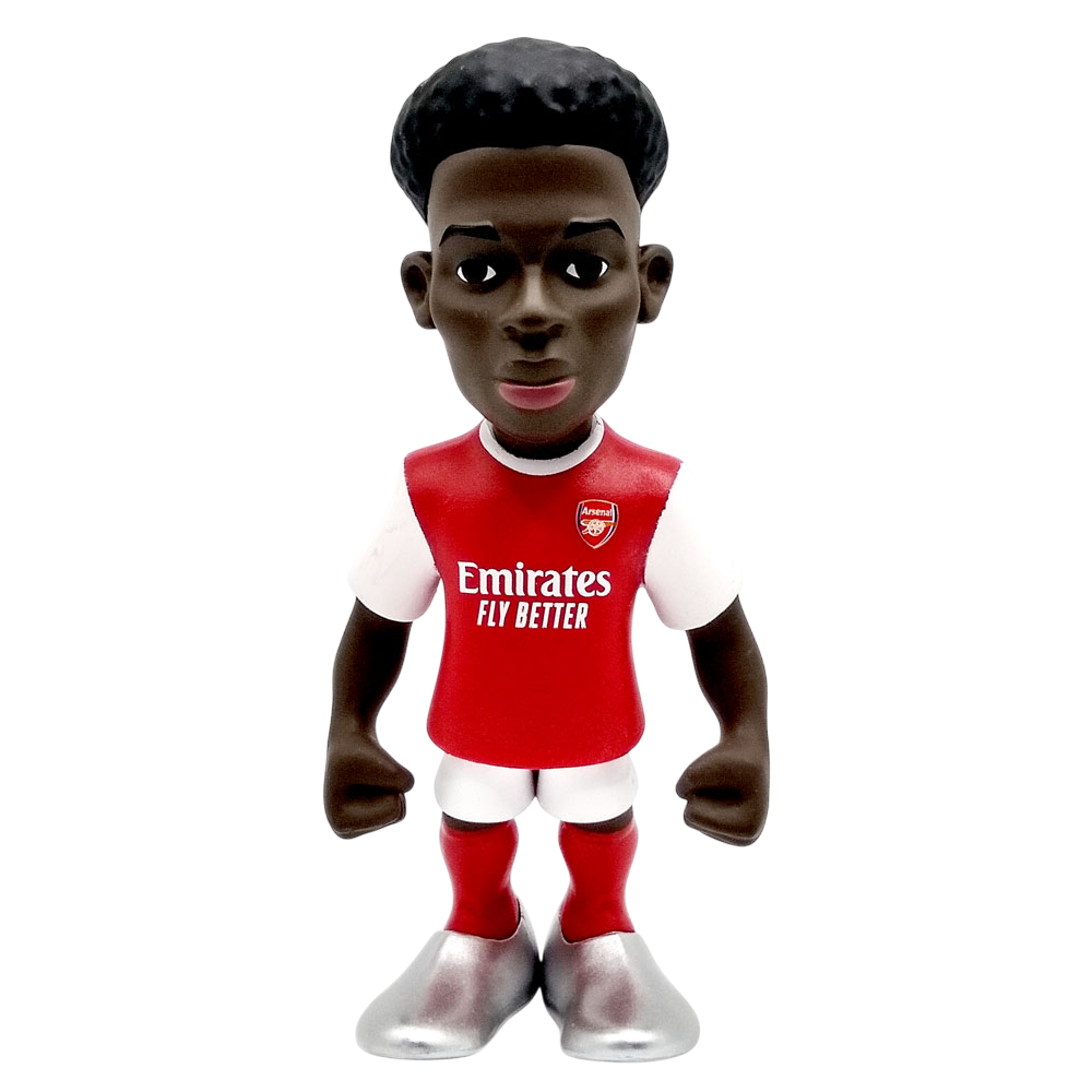 Minix Arsenal 12cm football star figurine in official red and white kit with Emirates Fly Better logo