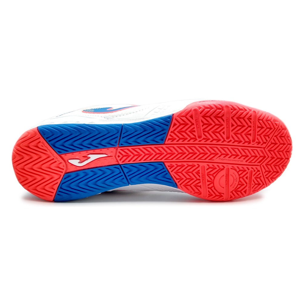 Joma Dribling Indoor Soccer Shoes with durable rubber outsole for better grip on indoor surfaces.